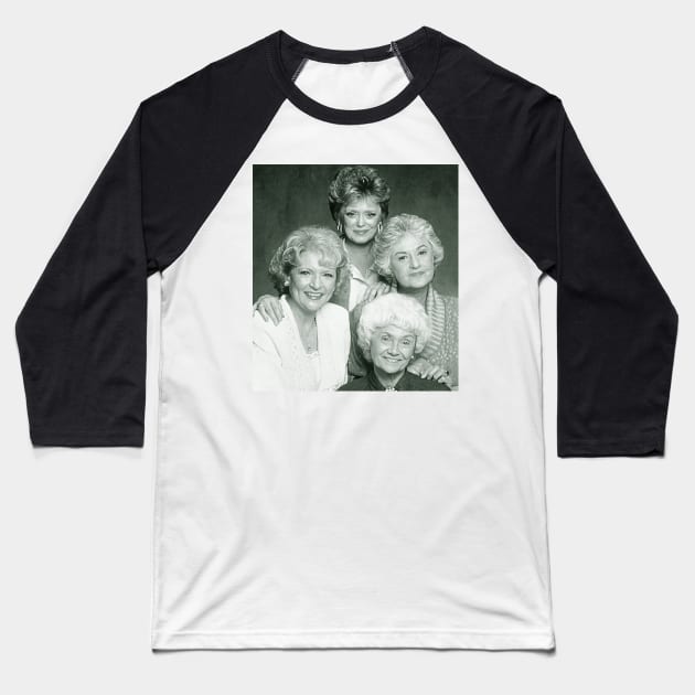 golden girls Baseball T-Shirt by adon aska